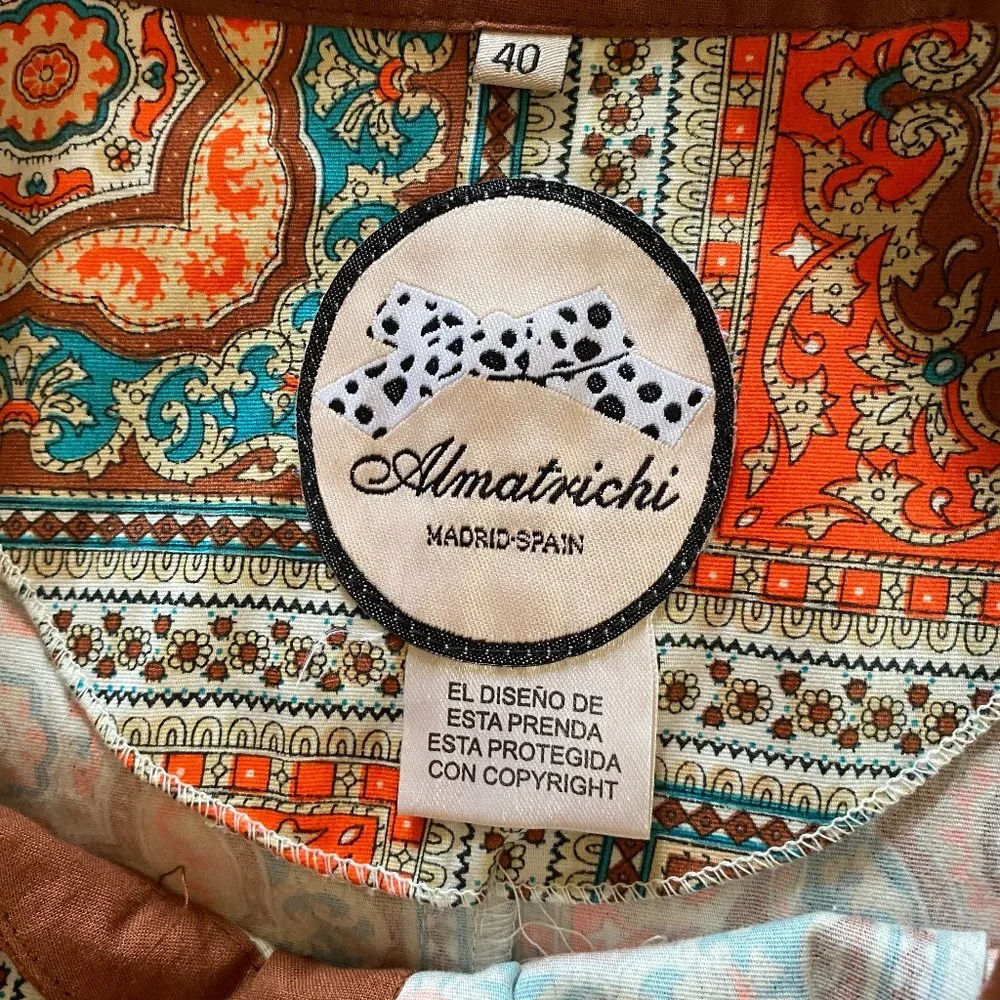Almatrichi Patterned Dress - Picture 3 of 8